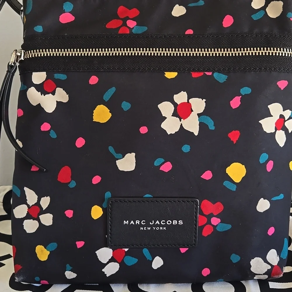 Marc Jacobs Multicolor Floral Crossbody Bag with Dustbag